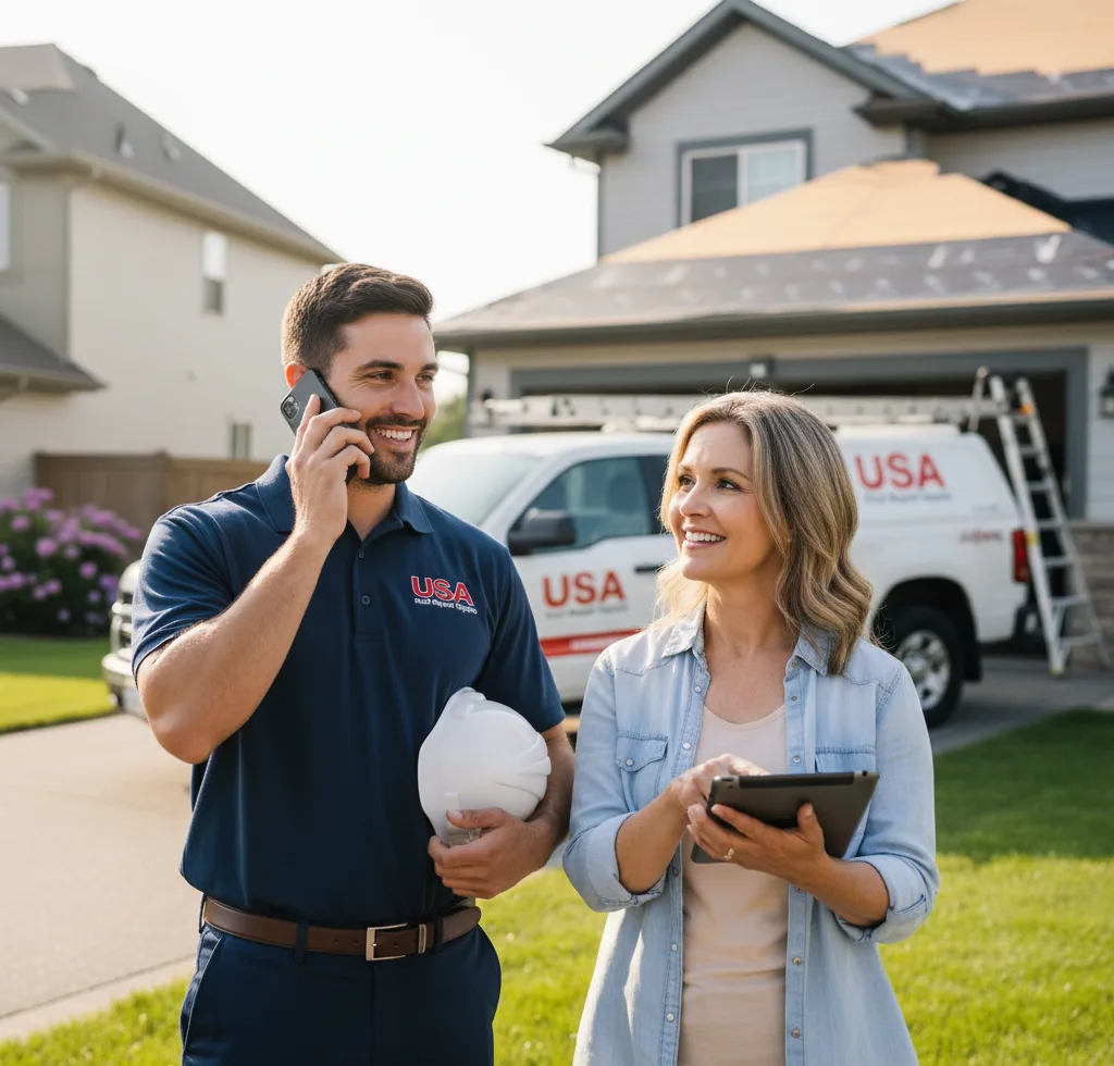USA Roof Repair Experts customer support in Toppenish